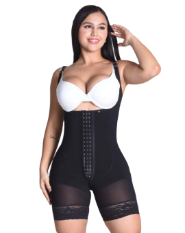 FAJA RELOJ DE ARENA 3 BROCHES PERINEAL CREMALLERA CON REALCE PUSH-UP