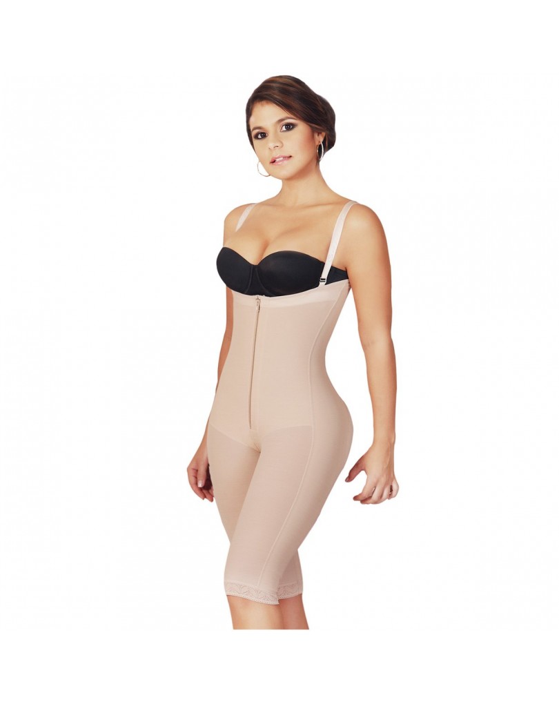 FAJA SALOME REF 515 STRAPLESS LEVANTACOLA EN FRANELA