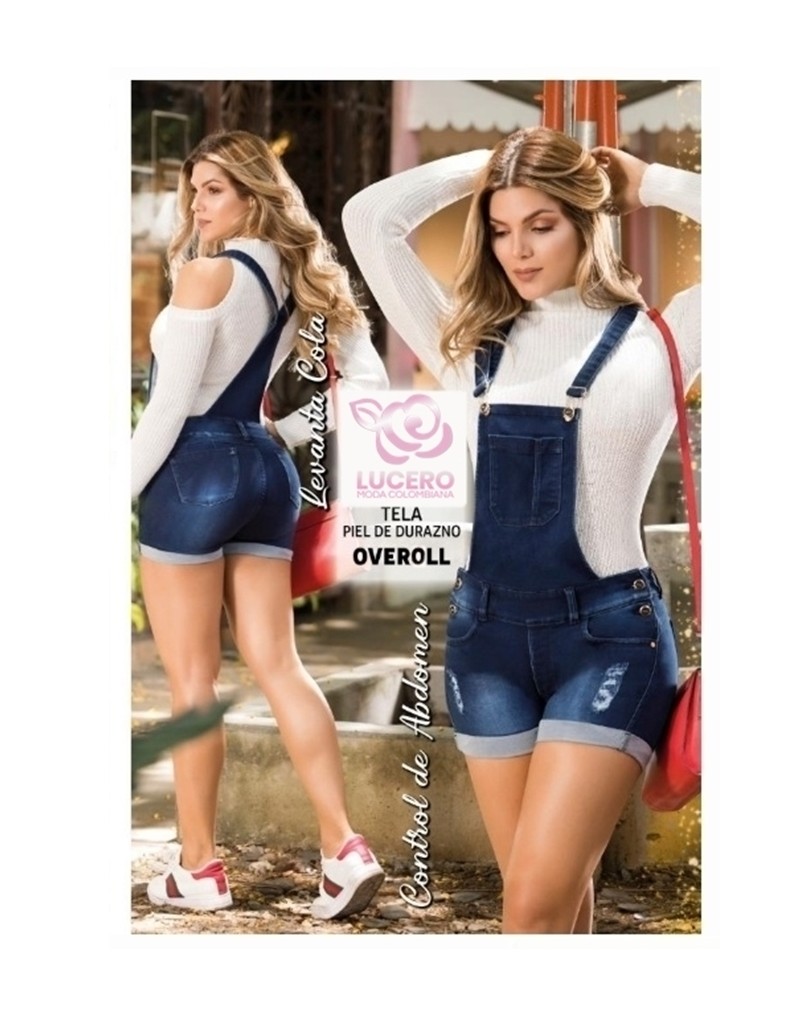 OVEROL VAQUERO EN SHORT LEVANTACOLA
