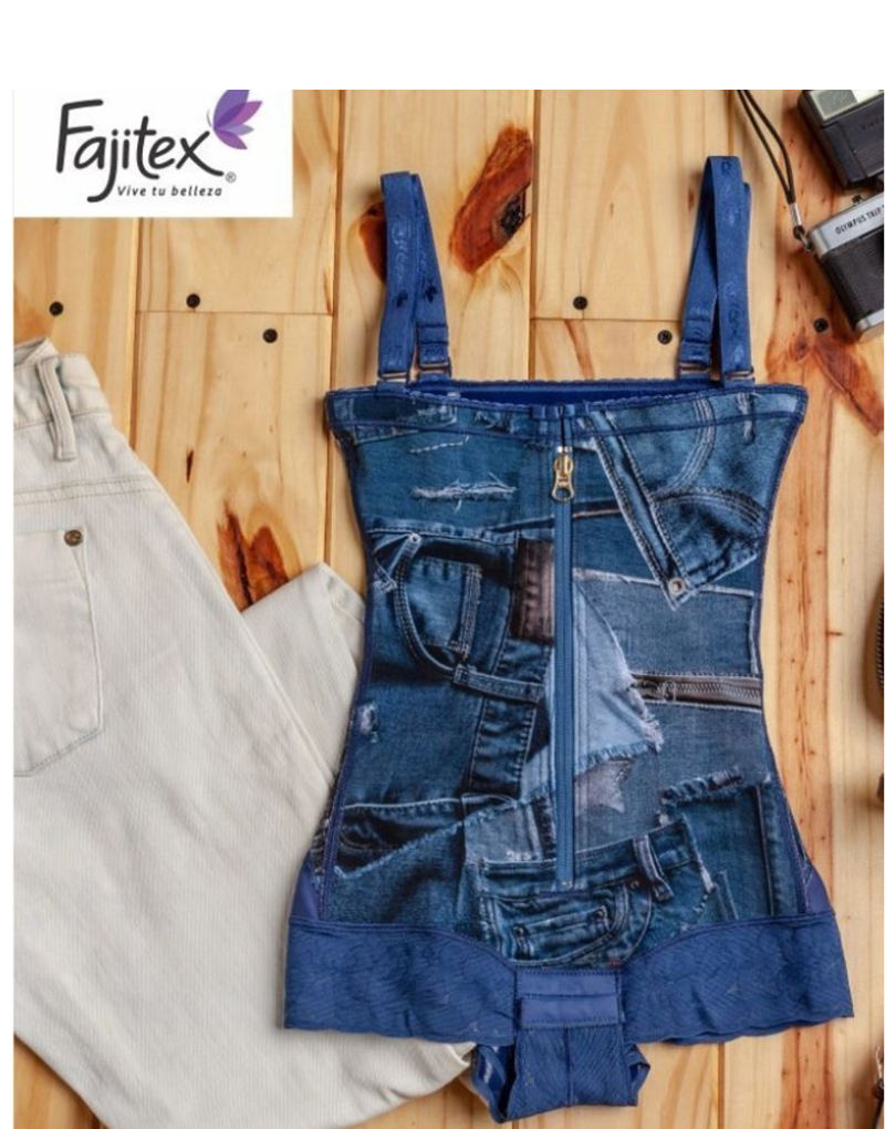 FAJA CACHETERA EN ALTA COMPRESIÓN CON CIERRE