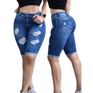 CAPRI CLÁSICO CON BOLSILLOS LISOS REALCE LEVANTACOLA