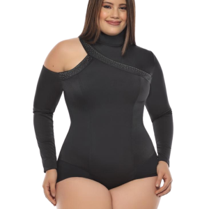 BODY DAMA PLUS CON FAJA INTERNA NUEVO MODELO EN CULOTE