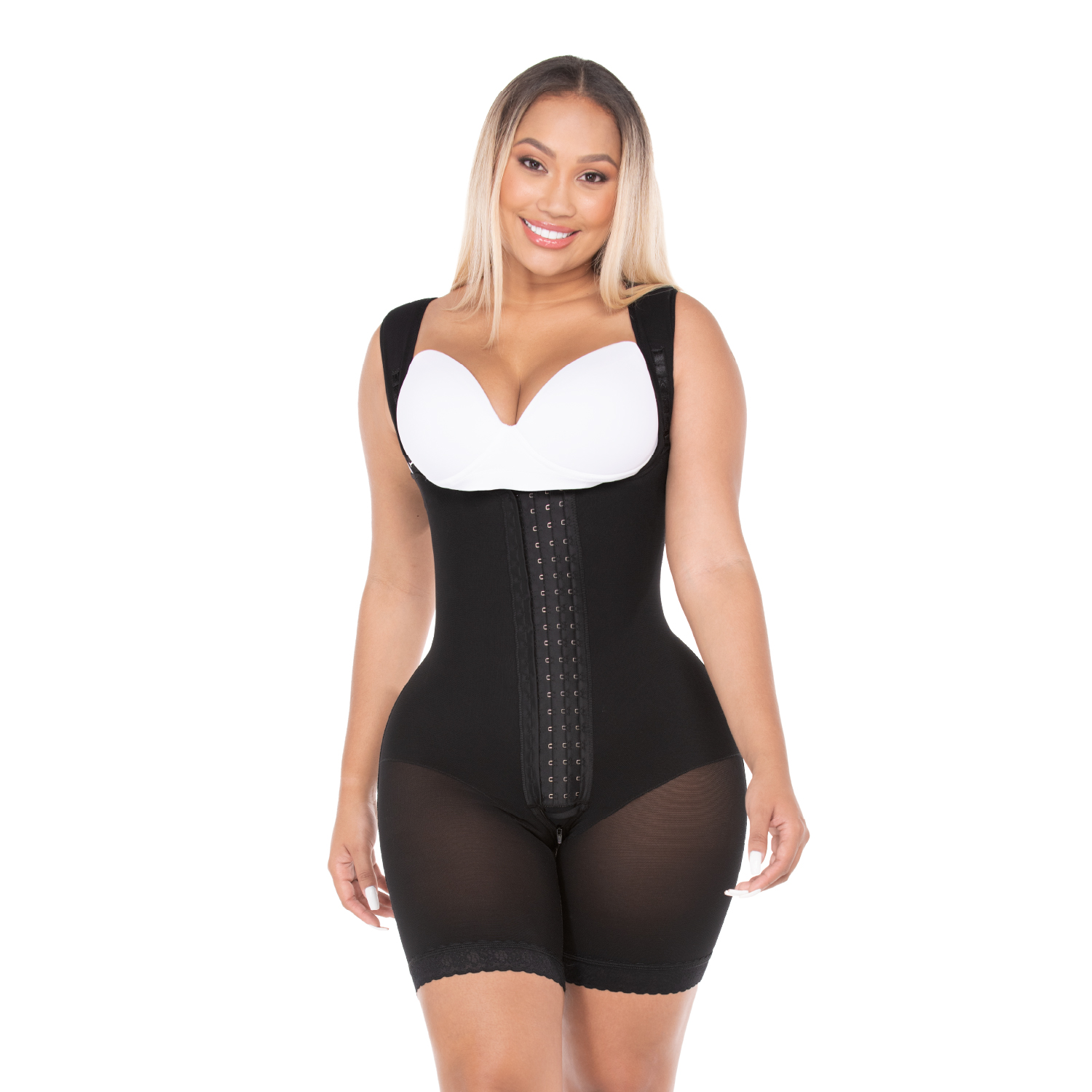 F0489 MYD FAJA RELOJ DE ARENA CAPACIDAD ULTRA EN CADERA HASTA 3 TALLAS CON 4 BROCHES AJUSTABLES