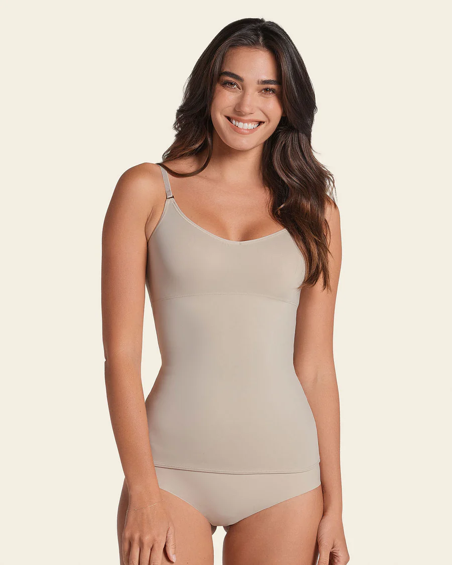 Camiseta de Compresión para Mujer Control de Abdomen y Estilo Irresistible 15824
