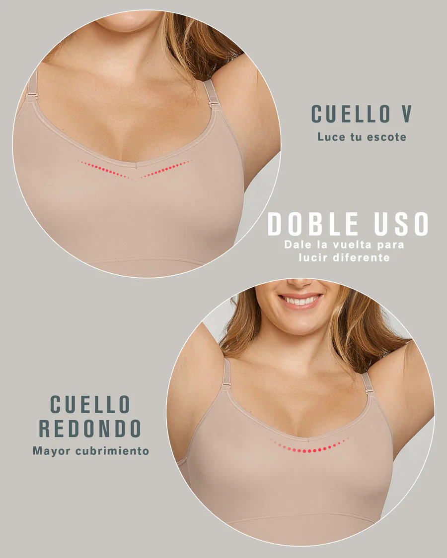 Camiseta de Compresión para Mujer Control de Abdomen y Estilo Irresistible 15824 - Imagen 4