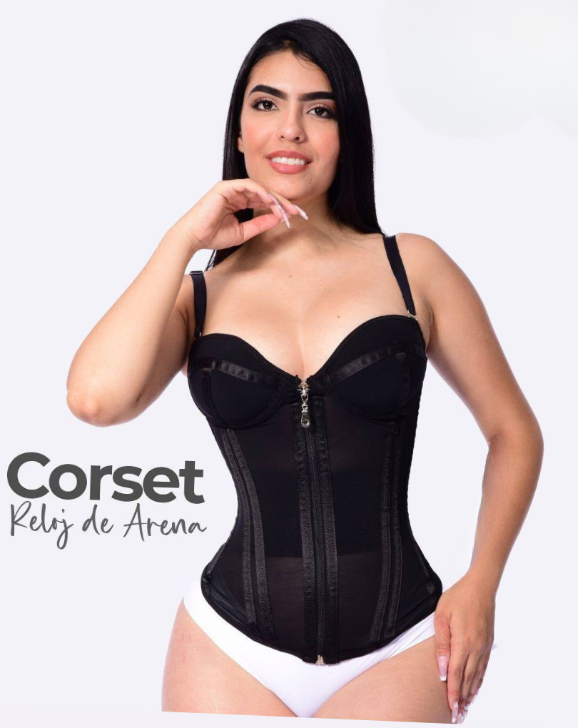 CORSET COPA ESTILO RELOJ DE ARENA 13 VARILLAS 819LMC - Imagen 2