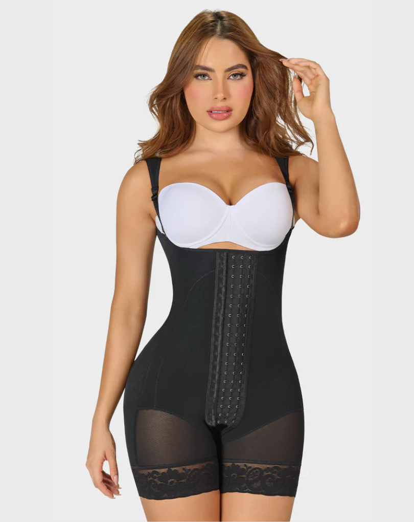 MYD F-0463 FAJA COLOMBIANA RELOJ DE ARENA - CAPACIDAD MAXI EN CADERA HASTA 2 TALLAS Y CINTURA FINA