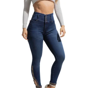 JEANS COLOMBIANO LEVANTACOLA BOLSILLOS DECORACIÓN 71319 LUJURIA