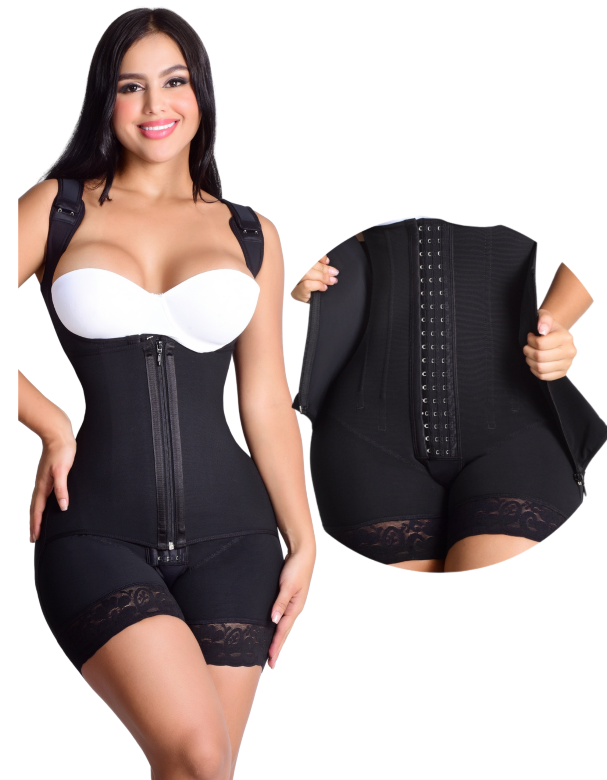 Faja Colombiana Reloj de Arena con Sisa 757LMC