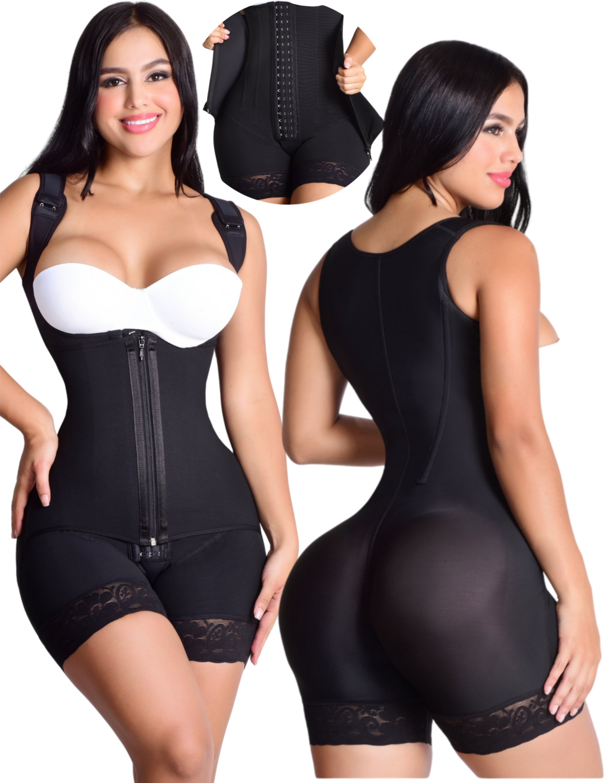 Faja Colombiana Reloj de Arena con Sisa 757LMC