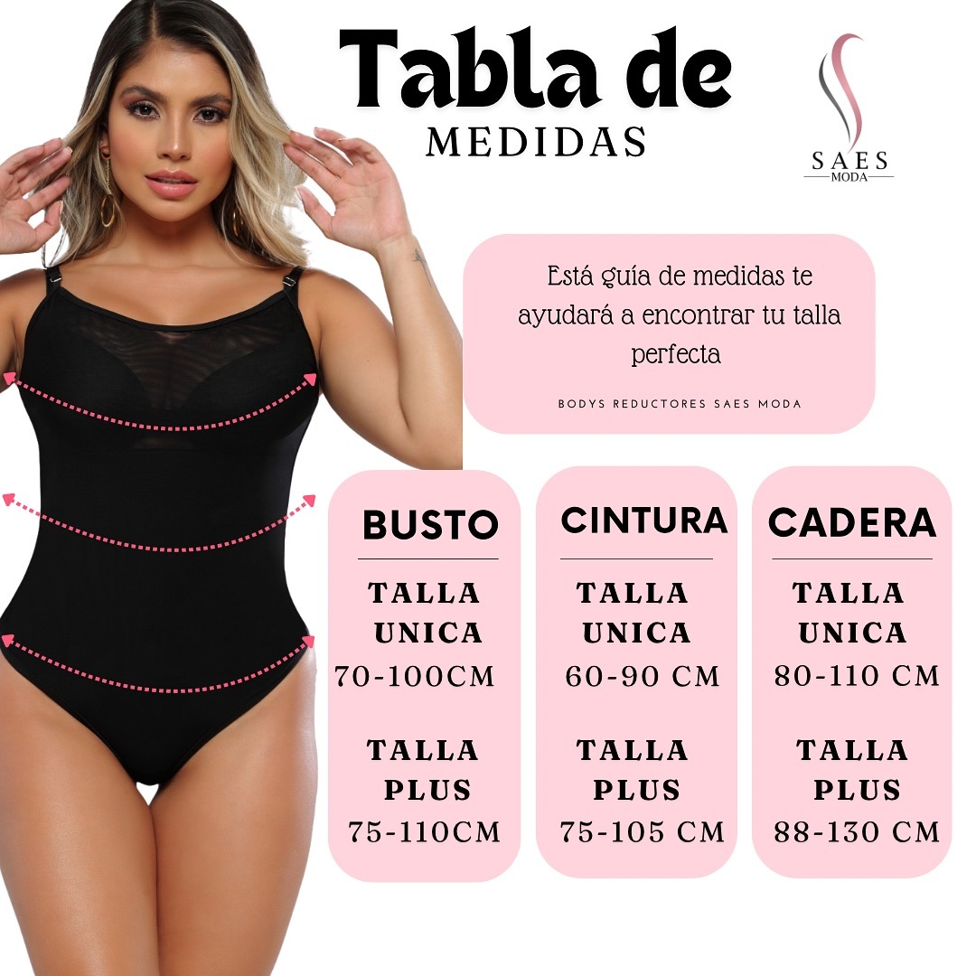 tabla de tallas de bodys saes