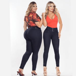 PANTALÓN COLOMBIANO 2691W CON FAJA INTERNA