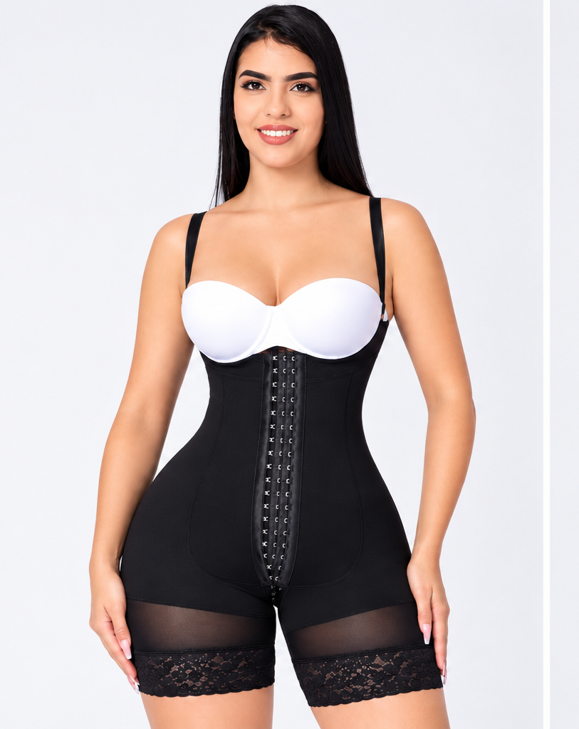 Faja Colombiana Strapless 798LMC: Glúteos con efecto invisible de realce natural